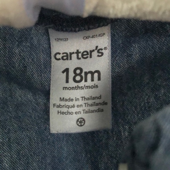 Toddler girls chambray top and shorts - Picture 4 of 6